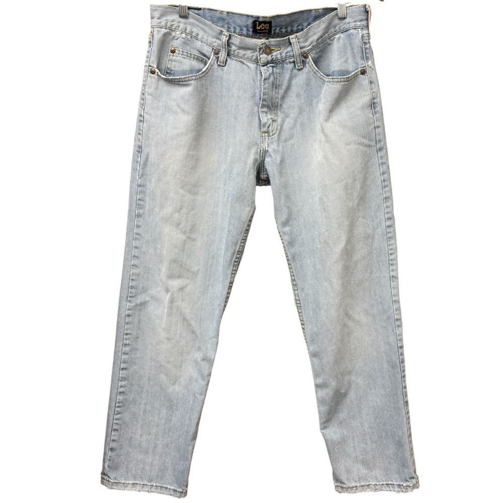 vtg 90s Lee Regular Fit jeans, low rise. 34x29